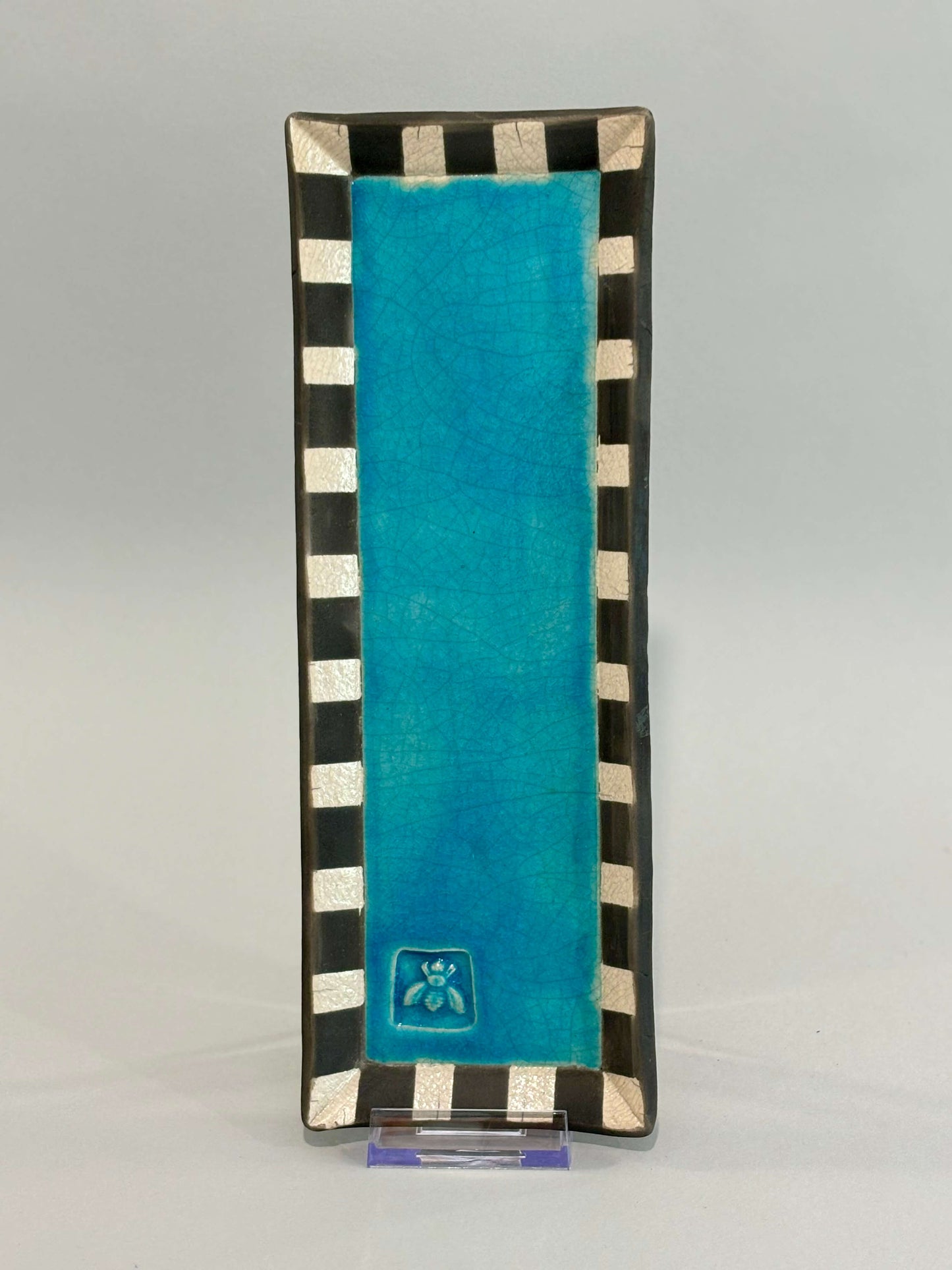 Raku Checkerboard 1